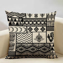Axyaa African Woman Geometric Pillow Cover Ethnic Sofa Decoration
