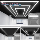 Axyaa Honeycomb LED Car Detailing Ceiling Light Kit for Showroom & Workshop