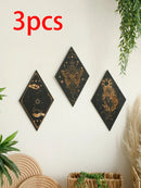 Axyaa Wooden Butterfly Wall Decor - Boho Witchy Home Pediments for Bedroom Decor