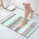 Axyaa Soft High-Pile Microfibre Bathroom Rug - Absorbent & Non-slip Mats