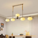 Axyaa Contemporary LED Chandelier for Dining Room, Bar, Bedroom, Hotel, Villa, and Cafe