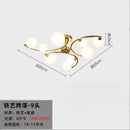 Axyaa Glass Pendant Light - Modern Minimalist Magic Bean Hanging Lamp for Living Room, Dining Room, Bedroom