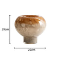 Axyaa Elegant Gradient Glass Vase for Stunning Floral Arrangements