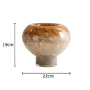 Axyaa Elegant Gradient Glass Vase for Stunning Floral Arrangements