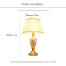 Axyaa Ceramic LED Floor Lamp with Flower Bird Design - American Style Living Room Decoration