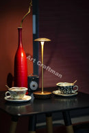 Axyaa Walnut Mushrooms Night Light Touch Switch Table Lamp