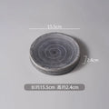 Axyaa Ceramic Sushi Dinner Plate Set for Molecular Cuisine