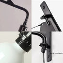 Axyaa Retro Iron Long Arm Wall Lamp LED