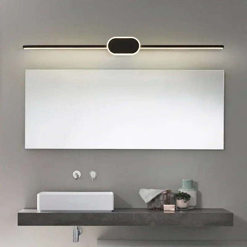 Axyaa 40/60/80CM LED Bathroom Mirror Wall Sconces, Living Room Indoor Fixture