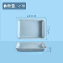 Axyaa Deepening Tray: Multifunctional Plastic Kitchen Deli Dish for Storage and Serving