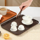Axyaa Wood Grain Multi-functional Food Serving Tray