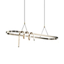 Axyaa Luxe Pendant Light Set - Living Room, Bedroom, and Dining Room Minimalist Lighting