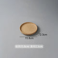 Axyaa Ceramic Straight Edge Plate Set for Restaurant, Steak, Sushi, Pasta & Molecular Cuisine