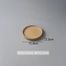 Axyaa Ceramic Straight Edge Plate Set for Restaurant, Steak, Sushi, Pasta & Molecular Cuisine
