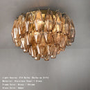 Axyaa Glass LED Ceiling Light Plafonnier Lustre Luxury Home Decor Bedroom Lighting