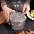 Axyaa Stainless Steel Mesh Filter Seasoning Hot Pot Marinade Box Tea Filter