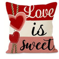 Axyaa Love Print Pillowcase - Romantic Sweet Home Decor & Gift