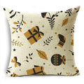 Axyaa Christmas Plant Series Pillow Covers - Festive Home Décor