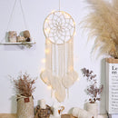 Axyaa Boho Leaf Dream Catcher Wall Hanging for Nordic Home Decor