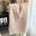 Axyaa Boho Cotton Throw Blanket for Bed Couch All Seasons Lightweight Quilt