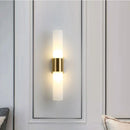 Axyaa Acrylic Cylinder Wall Lamp for Bedroom Living Room Study LED Lighting