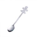 Axyaa Stainless Steel Coffee Spoons: Nordic Style Kitchen Tableware for Christmas & New Year