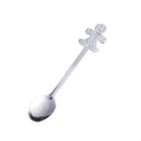 Axyaa Stainless Steel Coffee Spoons: Nordic Style Kitchen Tableware for Christmas & New Year