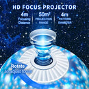 Axyaa Starry Night Light Projector for Kids: Rotating Galaxy LED Lamp, Perfect Gift