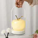 LED Apple Desk Lamp Touch-sensing Cute Toy for Children's Room Decor by Axyaa