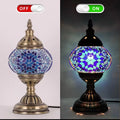 Axyaa Handmade Glass Mosaic Table Light for Home and Hospitality Settings