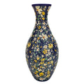 Axyaa Retro Porcelain Puzzle Vase Hydroponics Flower Arrangement DIY Handmade