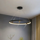 Axyaa Nordic Black LED Pendant Lights for Bedroom Dinning Kitchen Home Decor