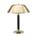 Axyaa Nordic LED Dimming Desk Light Gold Table Lamp for Home Bedroom Decor