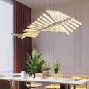 Axyaa Fishbone Shape Pendant Ceiling Lamp for Modern Luxury Living Room and Office Décor