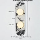 Axyaa Luxury Stone LED Wall Lights Wabi Sabi Sconce Applique Murale