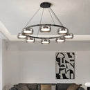 Axyaa Modern Indoor LED Chandelier Ceiling Lamp for Dining Room and Living Room