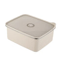 Axya Stainless Steel Bento Lunch Box with Cover - Sealed Fresh-keeping Storage