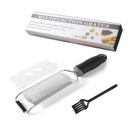 Axyaa Stainless Steel Cheese Grater Zester Slicer for Kitchen Vegetables Citrus Garlic