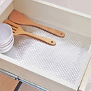 Axyaa Kitchen Drawer Liner: Thick Oil-Proof Cabinet Mat for Cupboards, Shelves, Closet
