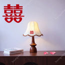 Axyaa Solid Wood Retro Desk Lamp - Luxury Medieval Home Light