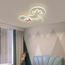 Axya Cloud Chandelier: Modern LED Ceiling Lamp for Kids' Room, Bedroom, or Study