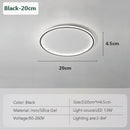 Axyaa Dimmable LED Ceiling Light Fixture for Bedroom & Living Room