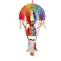 Axyaa Nordic Hot Air Balloon Macrame Tapestry for Boho Room Decor