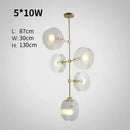 Axyaa Acrylic Flower Chandelier LED Pendant Light for Dining & Bedroom Décor