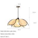 Axyaa Modern Nordic LED Pendant Chandelier: Bedroom Flower Suspend Lamp