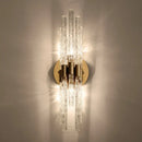 Axyaa French Crystal Wall Lamp for Living Room, Bedroom, and Corridor