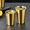 Axyaa Stainless Steel Beer Mug Coffee Tea Tumbler Wine Cup Drinking Mug Bar Supply