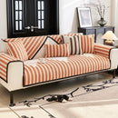 Axyaa Chenille Luxury Sofa Cushion: Anti-Slip All Season Sofa Cover for Home Decor
