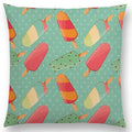 Axyaa Chocolate Candy Donuts Ice Cream Cushion Cover Party Throw Pillow Case