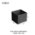 Axyaa Drawer Organizers for Clothes, Underwear, Socks - Foldable Storage Bins